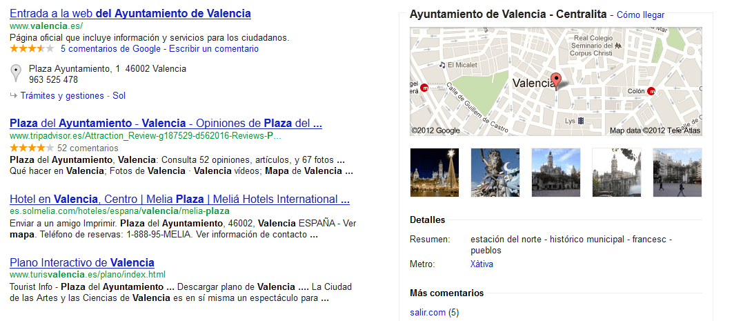 mapa valencia