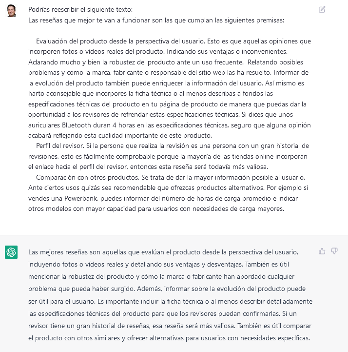 Reescritura de contenido
