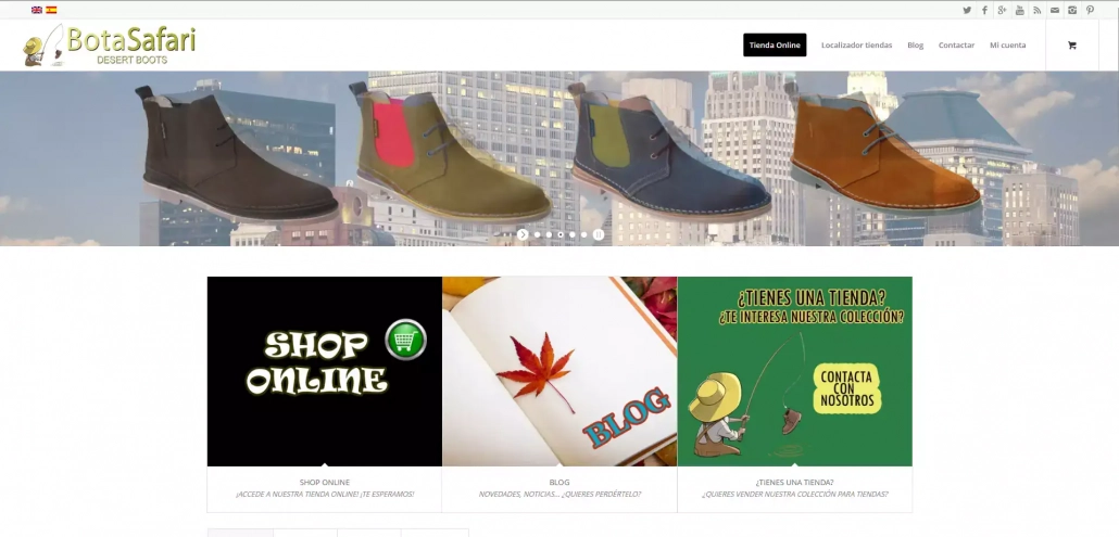 Seo para ecommerces - Botas Safarí