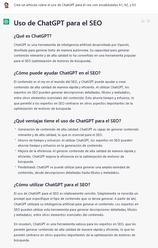 Artículo por chatGPT