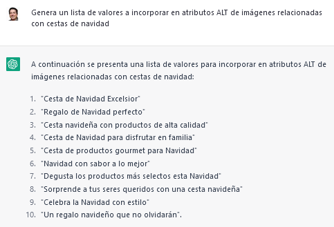 Etiquetas ALT