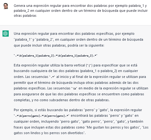 Expresiones regulares para su uso en search console