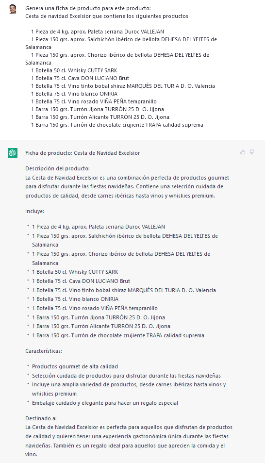 ficha de producto