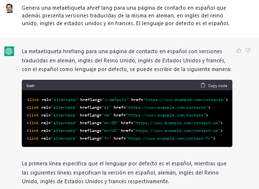 Generador Hreflang