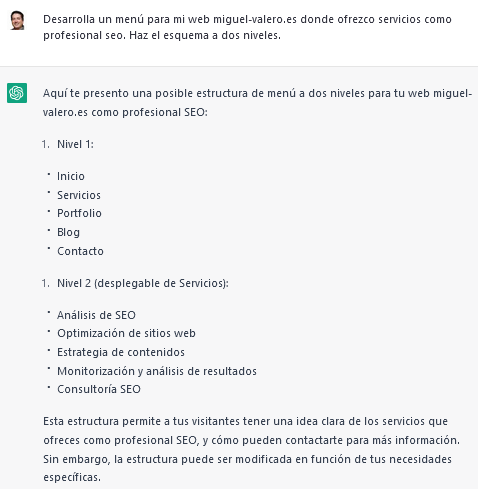 ideas para un menú de navegación