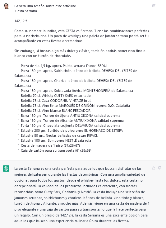 Reseña de producto