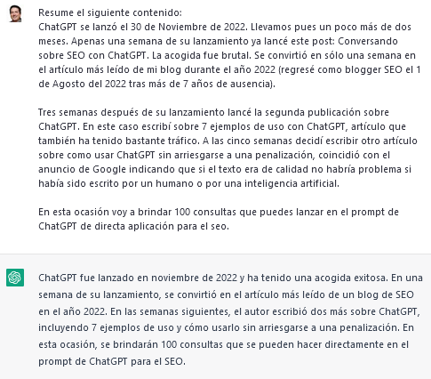 Resumen de contenido
